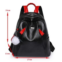 Backpack 2023 summer new fashion all match high quality soft leather anti theft leisure thumb200