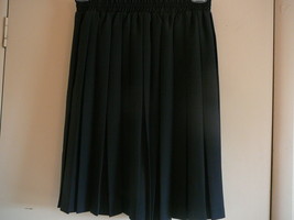 Women&#39;s Skirt ME Size M   Black Polyester Above Knee Elastic Waist - £11.63 GBP