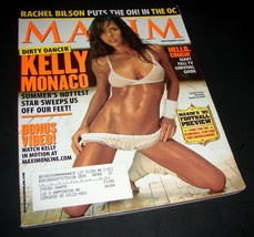 MAXIM Magazine 093 Sept 2005 Kelly Monaco Rachel Bilson NFL Preview Chee... - £10.19 GBP
