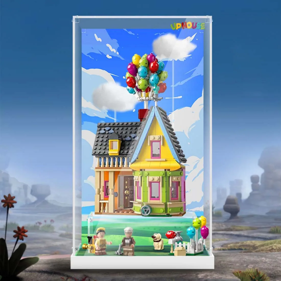 3mm Acrylic Display Case For Lego 43217 Flying Balloon Up House Building Blocks - £77.31 GBP