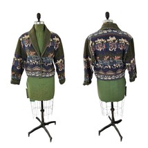 Vintage 90s Aztec Jacket Womens Blazer Southwestern Boho Shawl  S/M - $39.60