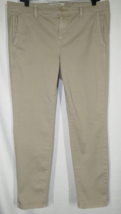 Torrid Tan Khaki Chino Cotton Blend Twill Pants Size 12 - £6.24 GBP