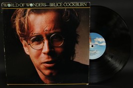 Bruce Cockburn Signed Autographed &quot;World of Wonders&quot; Record Album - £31.92 GBP