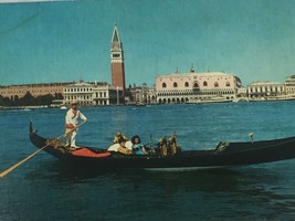 Vintage Postcard Venice Italy Gondola 25387 - £8.86 GBP