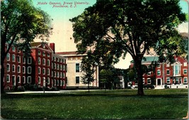 Middle Campus Brown University Providence RI Rhode Island 1910 DB Postcard A5 - £4.09 GBP
