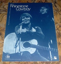 Glen Campbell Sheet Music - Rhinestone Cowboy (1974) - £9.87 GBP