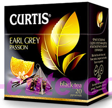 Curtis Green Tea Earl Grey Passion Sealed Box Of 20 Pyramids Us Seller Import - £11.66 GBP
