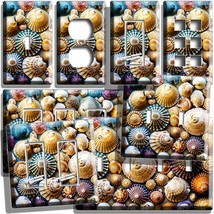 Rare Tropical Seashells Light Switch Outlet Wall Plates Oc EAN Art Nautical Decor - £9.61 GBP+