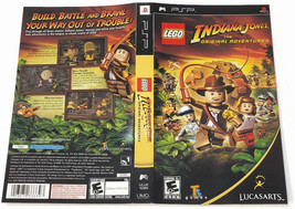 Original Artwork Only Psp Lego Indiana Jones The original Adventures - $3.95