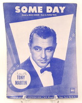 Someday Sheet Music Piano Voice 1951 Vintage Tony Martin Hooker Friml   ... - $12.86