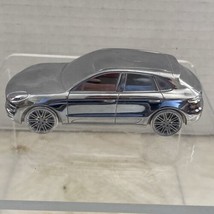 Porsche Macan Turbo Metal Silver Limited Edition Paperweight 1:43 Model - $32.00