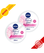 Nivea Natural Glow Cream for Healthy Hydrated and Smooth Skin 2 Packs 200ml - $685.52 MXN