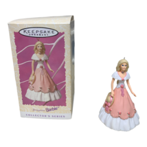 Hallmark BARBIE Ornament 1997 Springtime Barbie Collectors Series #3 Vintage - £4.30 GBP