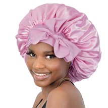 BONNET QUEEN Reversible Silk Satin Sleeping Bonnet for Women - £18.11 GBP