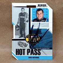 2005 Press Pass Trackside Hot Pass #12 Ryan Newman SIGNED Autograph NASCAR Card - £2.76 GBP