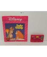 Vintage Disney Lady and the Tramp Book and Tape Rare VHTF - $34.26 CAD