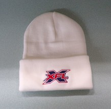 XFL Football 2020 League Logo Embroidered Cuffed Beanie Cap Hat NFL AFL ... - £14.41 GBP
