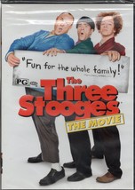 THREE STOOGES the movie (dvd)*NEW* reboot of the classic trio Moe, Larry &amp; Curly - £5.18 GBP