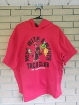 Marvel - Dead Pool - Merc with a Mouth - Taco Club - Red Short Sleeved Hoodie XL - £20.14 GBP