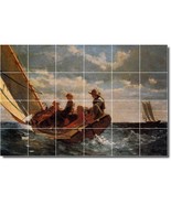 Winslow Homer Ships Painting Ceramic Tile Mural BTZ04358 - $328.24 CAD+
