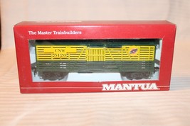 HO Scale Mantua, 41&#39; Stock Car, Chicago &amp; North Western, Green, #5120 - 735-064 - £19.98 GBP