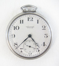 Vintage Waltham USA Pocket Watch - Parts Or Project - $69.29