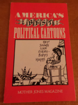 America's Best Political Cartoons Mother Jones Magazine Booklet 1988 VG+ - €5,96 EUR