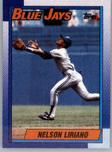 1990 Topps 543 Nelson Liriano  Toronto Blue Jays - £0.77 GBP