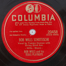 Bob Wills Schottische / The Devil Ain&#39;t Lazy - 1948 10&quot; 78 rpm Record 20458 - £21.02 GBP