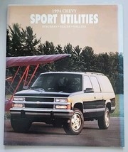 Original 1994 Chevrolet Sport Utility Suburban Blazer S-Blazer Sale Broc... - £7.72 GBP