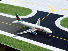 America West Airlines Airbus A320 N627AW Gemini Jets GJAWE531 Scale 1:400 RARE - £58.15 GBP