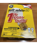 4-Pack GE 60 Watt Soft White Incandescent Light Bulbs - £7.88 GBP