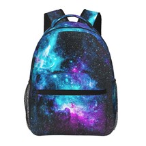 galaxy school backpack back pack  bookbags  for boys  kids small daypack - £21.62 GBP