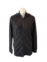 Lululemon Daily Practice Hooded Full Zip Jacket Black Size 6 - £38.66 GBP