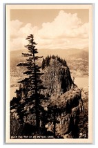 RPPC St Peters Spire Columbia River Highway OR UNP Eooy Postcard V6 - £3.15 GBP