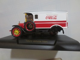 Coca-Cola White  1920 Van Truck Refreshing Delivery 1:32  Wheel is off - £15.43 GBP