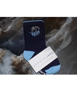 Janie And Jack Elephant Blue Socks Size 6/12 Months NEW - $8.63 CAD