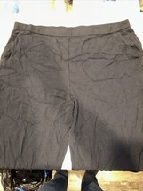 Halogen Black Pull On Elastic Back Pants. Size 22.   NWOT. 16 - $14.84