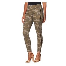 Skinnygirl Broadway High-Rise Side Stripe Skinny Jean (Camo Flow Size 29) 716196 - $19.55