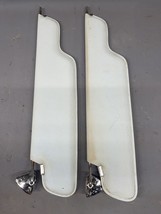 1965-1970 Ford Galaxie Torino Sun Visors Sunvisors Trim Brackets Marauder Comet - £104.16 GBP