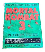 Mortal Kombat 3 Fighting Video Game Player&#39;s Guide By J. Douglas &amp; Zach Meston - $15.79