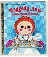 1978 Raggedy Ann and the Cookie Snatcher Little Golden HC Book - $12.99