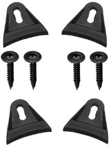 4X Mesh Waffle Speaker Woofer GRILL COVER MOUNTING CLIPS Clamps w/Screws... - £7.09 GBP