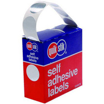 Esselte Quik Stik Self-Adhesive Dot Labels 24mm - Silver - $31.41