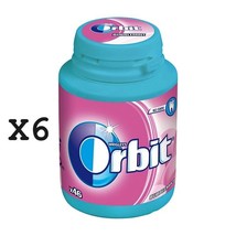Orbit Bubblemint Chewing Gum Tubs 46pcs - 6 x 64g - $35.06