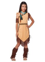 Native American Princess Child Halloween Costume Girls Size Small 6-8 - £21.45 GBP
