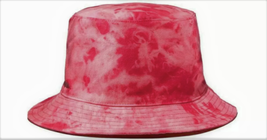 Womens Bucket Hat Tie Dye Pink Aqua Brand $38 - Nwt - £7.17 GBP