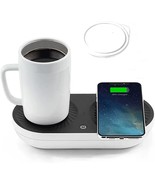 Coffee Mug Warmer, Drink Cooler With Wireless Charger, Smart Cup Warming, - £80.30 GBP