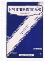 Orchestration Love Letters In The Sand  Fox Trot 2 Parts Arr Paul Weirick - $9.89