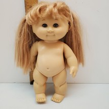 VTG Playmates 5080 Cabbage Patch All Vinyl 8” Doll Strawberry Blonde Hair 80-90s - £19.02 GBP